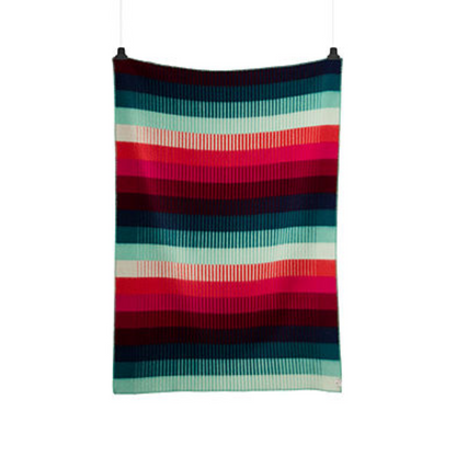 Roros wollen plaid Åsmund gradient