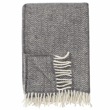 Klippan wollen plaid Chevron
